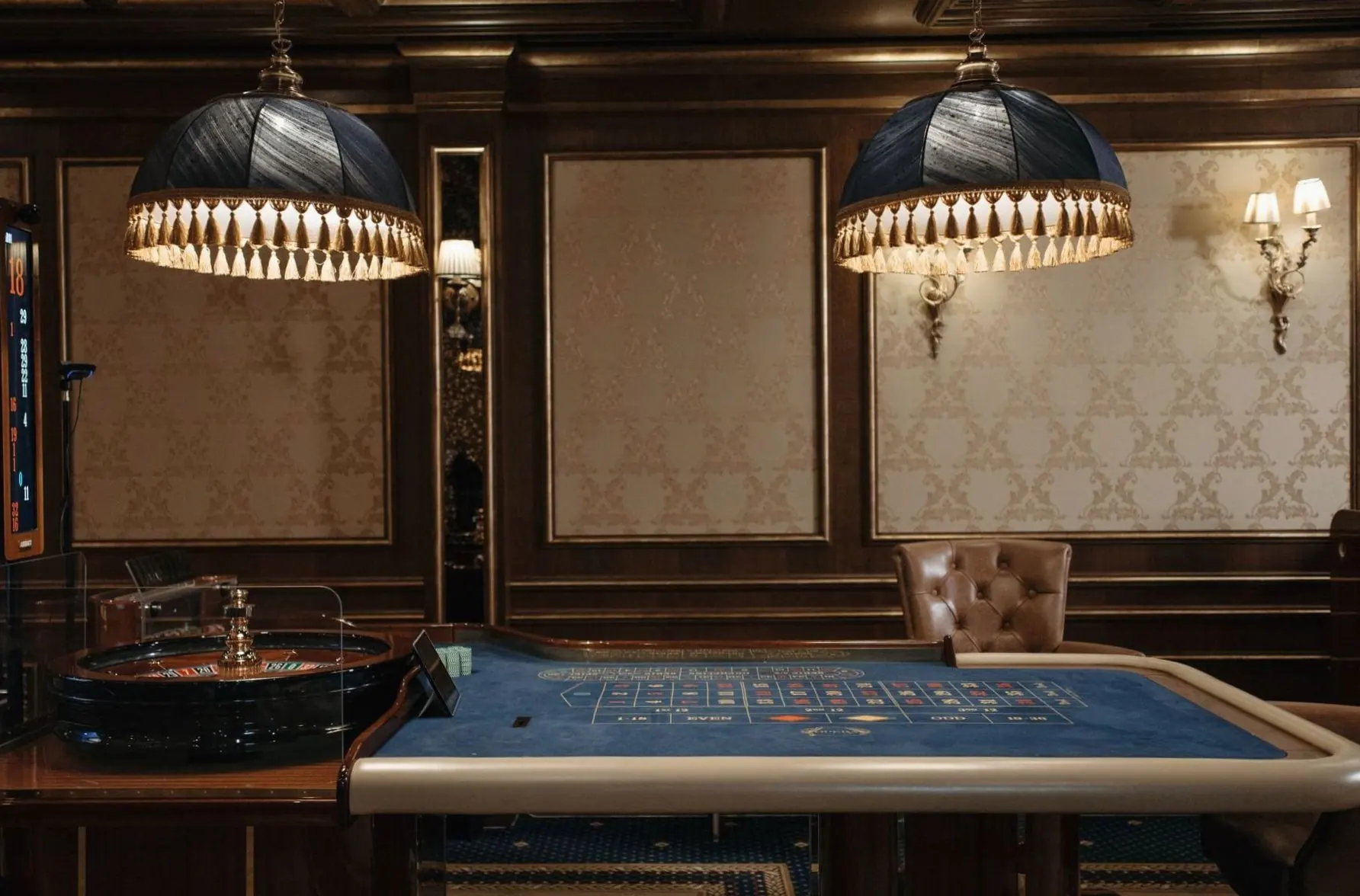 A quieter corner of the casino